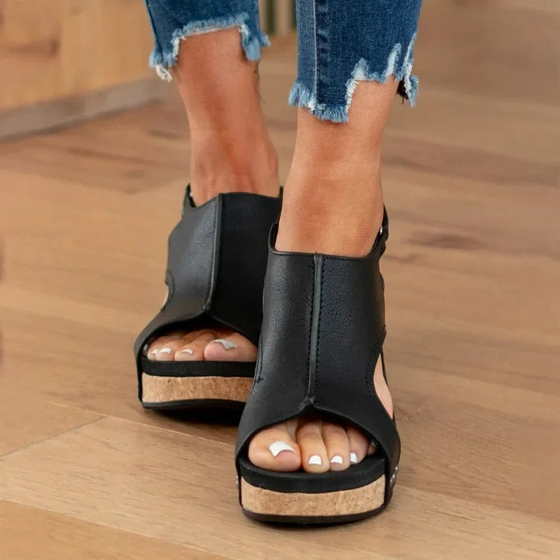 Sandalo Nora™ | Rock Wedge