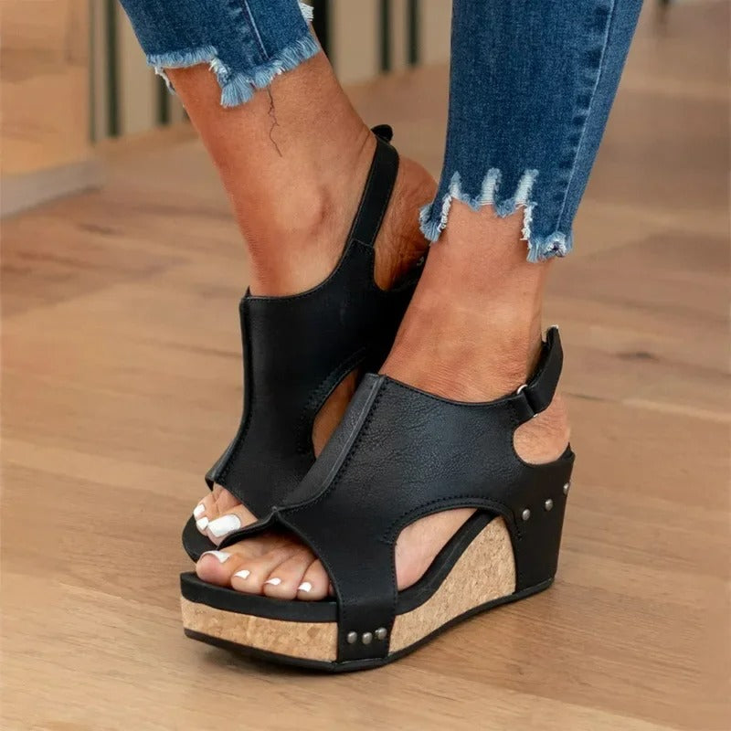 Sandalo Nora™ | Rock Wedge