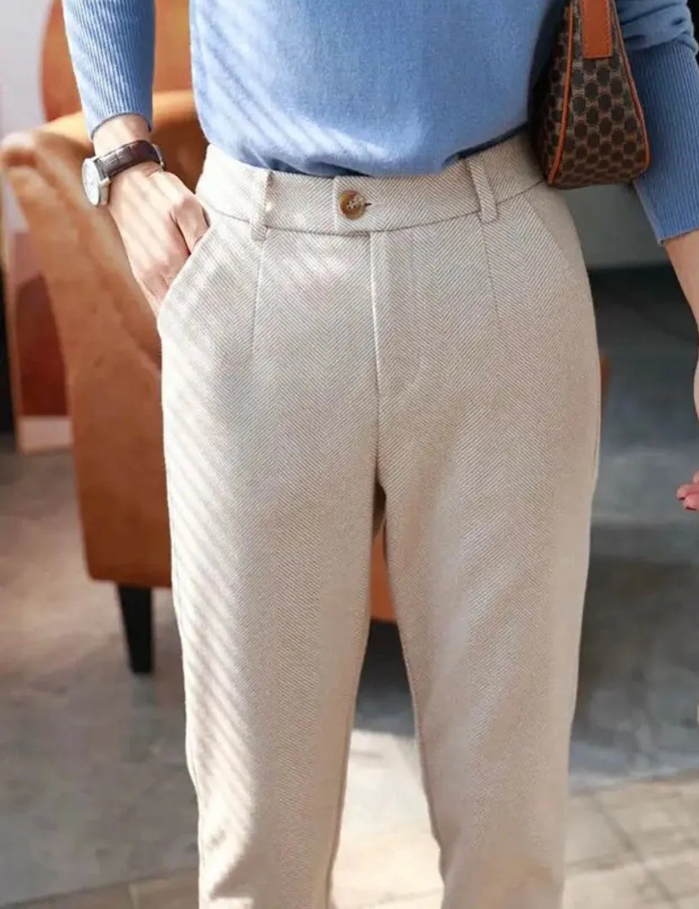 Pantalone Atena™ | Classico Caldo Spigato